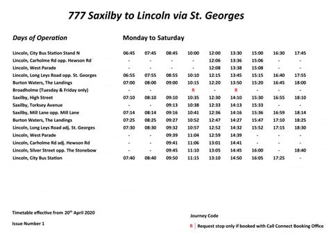 777 bus timetable.